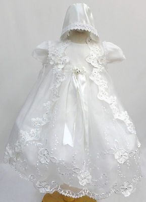 white dress for girl baptism