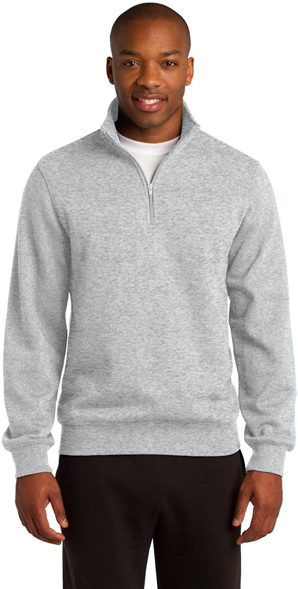 100 cotton quarter zip sweatshirt sale