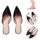 thumbnail image 5 of Zapatos para Mulas Sin Espalda Planas Mujeres Tacón Niñas Dama Diapositivas, 5 of 9