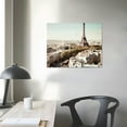 thumbnail image 3 of COMIO  Urban Canvas Art Works: Urban Landscape Skyline Landscape Painting Paris Eiffel Tower Bedroom Image Printing, 3 of 4