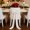 B, variant on Large Velvet Long Streamer Bow Decor, Elegant Chair Back Bow Ornament for Wedding, Party, Christmas Banquet Background Photo Prop, Multi Colors Available, 105cm