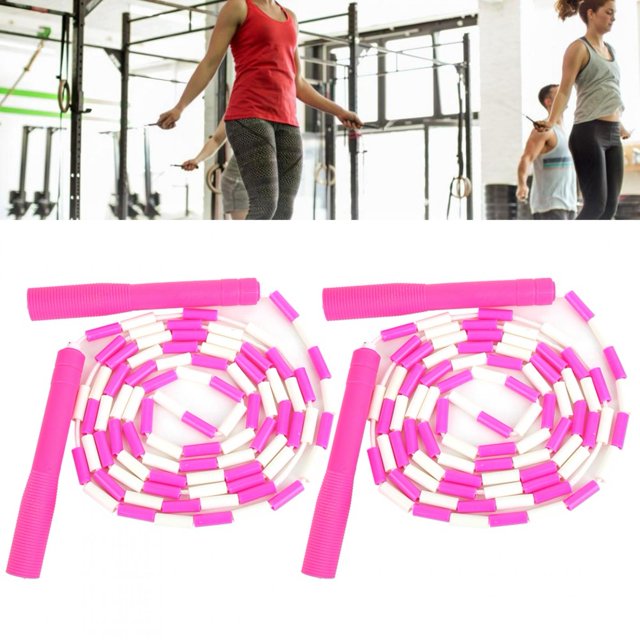 Saltar La Cuerda, Saltar La Cuerda Para Hacer Ejercicio, Resistencia Al Desgaste Suministros Para Ejercicios Ejercicio De Entrenamiento De Prueba Para Eventos Deportivos Para Mgaxyff Rosa