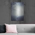 thumbnail image 6 of Luxe Metal Art 'Foggy Morning Hike' by Incado, Metal Wall Art, 24"x36", 6 of 9