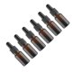 thumbnail image 4 of 12pcs Women's Retro Antique Glass Essential Oil Bottles with Droppers for Perfumes, Travel Kits – Stylish Brown Color, Portable for Handbags, 4 of 5