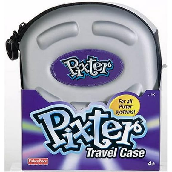 Fisher-Price Pixter Travel Case - Silver - Holds 12 cartridges