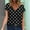 Black Summer Blouses For Women 2023, variant on ZZwxWA Short Sleeve V Neck Polka Dots Print Tops For Women Relaxed Fit Cute Blouse Fashion And Comfy Summer Pullover T-Shirt Black S