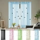 thumbnail image 1 of Cortinas De Poliéster Cortinas Transparentes De Color Liso Con Broche De Mariposa Estereoscópico De Doble Capa, Ideal Para Fiestas O Decoración Diaria, Beige, 100x130cm (1 Unidad) Rkxzt, 1 of 9