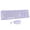Purple-white, variant on Colorful Computer Wireless Keyboards Mouse Combos Typewriter Flexible Keys Office Full-sized 2.4ghz Dropout-free Connection And Optical (white-colorful)