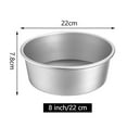 thumbnail image 3 of 6/7/8 Inch Aluminum Alloy Round Hollow Chiffon Cake Food Cake Pan DIY, 3 of 12