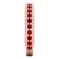 thumbnail image 4 of 1.44 ctw Wedding Band for Women - 18K Rose Gold Simulated Pink Tourmaline Stackable Eternity Ring, 4 of 6
