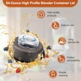 thumbnail image 4 of ABPETE Blender Replacement Lid for Vitamix 5200&5000 Blender Pitcher 64-Ounce High Profile Container Parts, 4 of 5