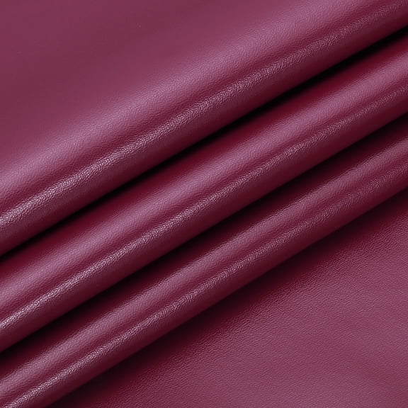 Uxcell 29x17x0.03 Inch PU Leather Book Cloth, Cowhide Grain, Dark Red