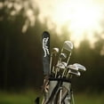 thumbnail image 6 of Tnarru Golf Alignment Rod Cover Golf Club Head Covers Anti Scratch Club Headcover Sleeve for Aiming Exercise Golfer Equipment Black, 6 of 9