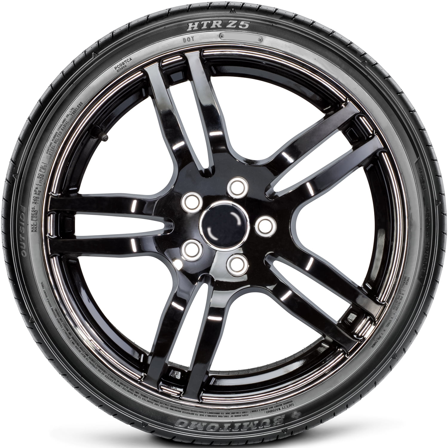 Sumitomo htr z5 P255/35R19 96Y bsw summer tire simolary.com 12 Sumitomo htr z5 P255/35R19 96Y bsw summer tire - Image 4