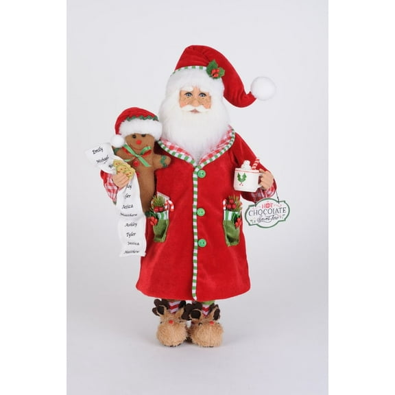 Karen Didion Hot Chocolate Santa