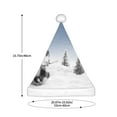thumbnail image 3 of Balery Snowman And Christmas Tree Pattern Santa Hat Christmas Hat Funny Christmas Hat Christmas Knitted Beanie Hat For Men Women Adult, 3 of 6