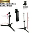 thumbnail image 2 of PremGear Bundle for NexiGo N60, N620, N660, N680, N930, N950, N960 & N980 Webcams, Includes; PremGear Extendable Desktop Tripod, USB Extension Cable, 6 Cord Ties & Cloth, 2 of 6