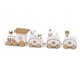 thumbnail image 1 of Inteprter 1 Uds tren de de Navidad adornos de Navidad Santa Claus juguetes para niños 2021 Navidad Noel accesorios de fiesta en casa regalo de Año Kits de decoración para fiestas cinco Inteprter HA007890-05, 1 of 6