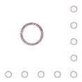 thumbnail image 3 of sweethay Pegatina de dirección Adhesivo de aleación de zinc multicolor Paster Adhesivo Pegatinas interiores DIY Prop Firmness Auto Supplies Pink Rosado 10piezas sweethay CBP386336, 3 of 5