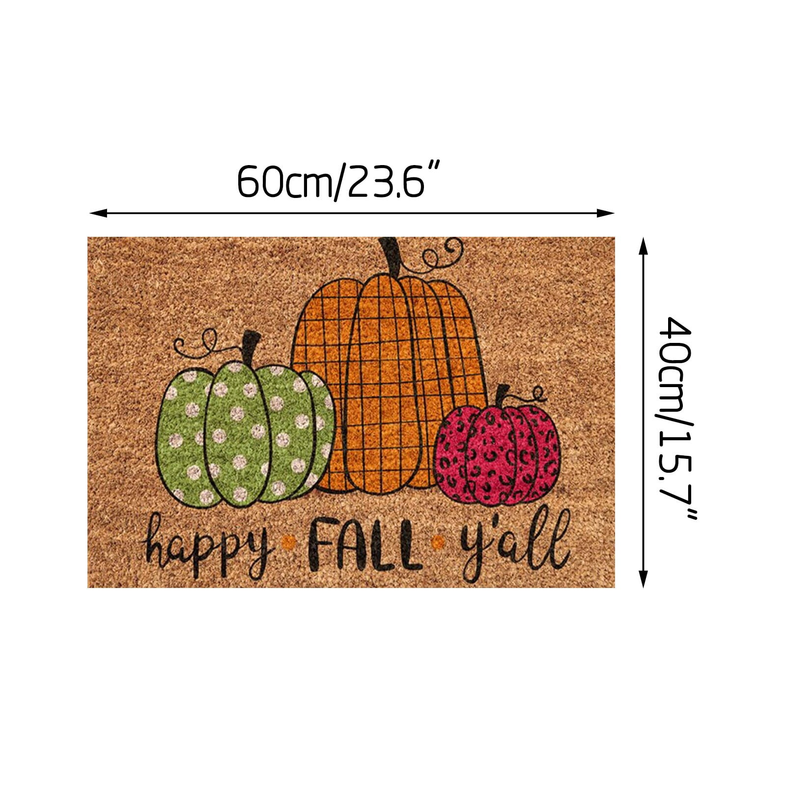 Fall Hello Fall Custom Doormat, Autumn Decoration Outdoor, Fall Doorma -  Wander Prints™