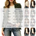 thumbnail image 3 of Miqool Women's Blazers Business Button Lapel Long Sleeve Slim Fit Suit Casual Work Office Jacket with Pockets, 3 of 9
