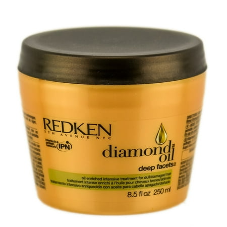 Redken Diamond Oil Deep Facets Intensive Treatment, 8.5 Oz