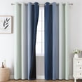 thumbnail image 2 of Cortinas Estelar Textiler Azul Marino Salvia 132x229 cm Blackout, 2 of 9