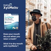 OracoatLISER Xylimelts Oral adhering Discs, Slightly Sweet, 240 Count (Pack of 6)