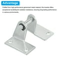 thumbnail image 4 of Uxcell Cylinder Rod Splint Mounting Bracket, 5 Pack Pneumatic Parts for 20mm 25mm, 4 of 5