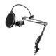 thumbnail image 1 of Soporte de micrófono NB-35 con red antiexplosión y montaje ajustable para micrófonos BM-800, 46MM en negro, ideal para grabaciones vocales claras., 1 of 6