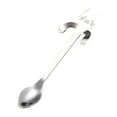 thumbnail image 2 of Tableware Table Setting Household Tableware Dinnerware Dining Accessories Serveware 304 Stainless Steel Cat Spoon Creative Cartoon Hanging Edge Spoon Cute Coffee Spoon Gold Plated Stirring Spoon, 2 of 9