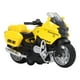 thumbnail image 2 of Modelo de motocicleta portátil educativo con luz de sonido de aleación de juguete de motocicleta a escala 1:16 para niños amarillo, 2 of 9
