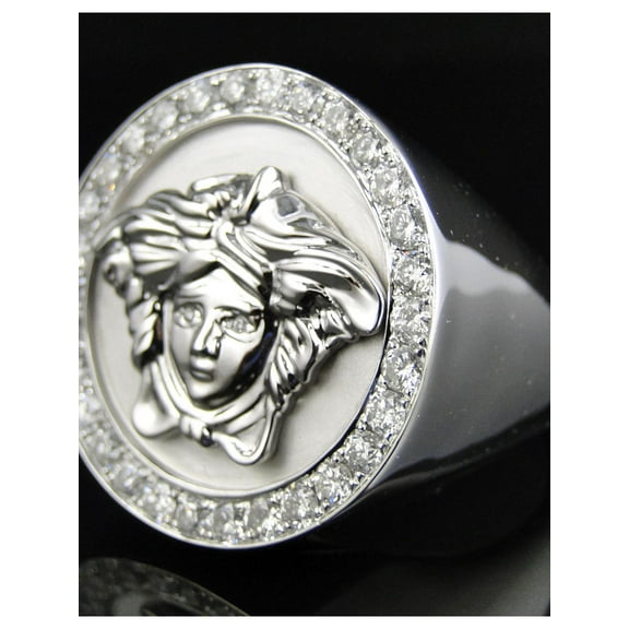 Custom Medusa Head Diamond Ring with 2.0 Ct Diamonds