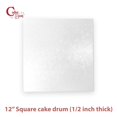 thumbnail image 2 of Tablas para tartas Cakebon cuadradas, 12 pulgadas, blancas, 1,3 cm de grosor, paquete de 6, 2 of 7