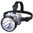 thumbnail image 4 of Linterna Pesca para Acampar Al Aire Libre Correr Andar en Bicicleta (luz 32 Luces) Amarilla, 4 of 6