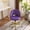 Purple, variant on Ktaxon Office Desk Chair Adjustable Flannel Computer Task Chair Small Rolling Vanity Stool with Wheels for Study Make-up Dressing Room Purple