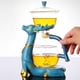 thumbnail image 2 of Juego de té perezoso automático de cristal creativo, de té y café, desvío magnético de agua, tetera automática para té, Azul Baoblaze Tetera perezosa automática, 2 of 8