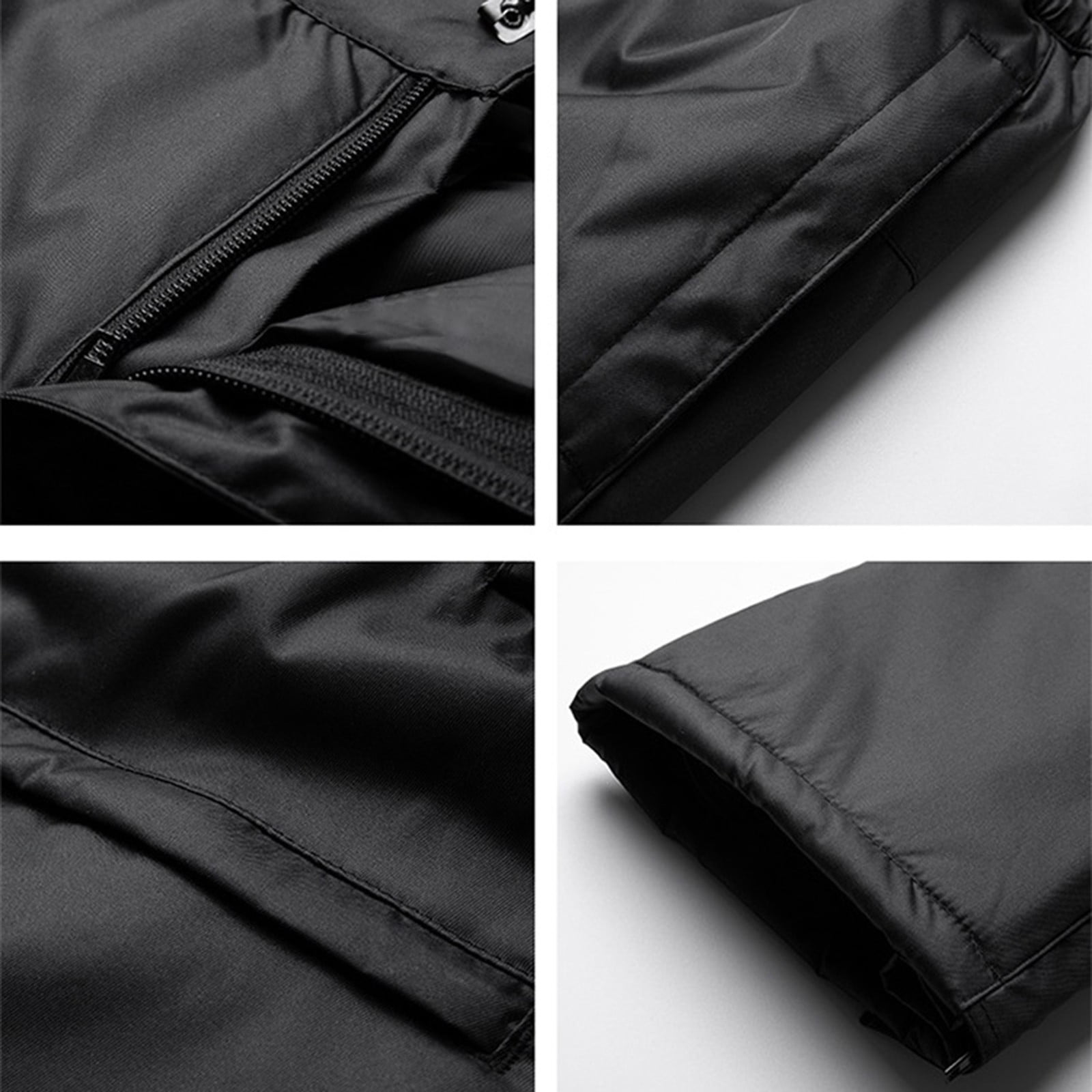 Generic Boys and Girls Children's Ski Suits Girls Outdoor Thick Windproof Boys Baby Big Children Ski Clothes Waterproof Jumpsuits Winter Warm Snowboard Coat Outdoor Jackets(16,Black)
