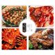 thumbnail image 4 of Juego de herramientas para barbacoa de acero inoxidable | Kit de utensilios para parrilla exterior | Horquillas, pala cepillo incluido | Diseño portátil y ergonómico | Fácil de limpiar, duradero, 4 of 6