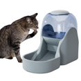 thumbnail image 1 of Alimenta Automático de Mascotas para - 3.8L 1.5 Kg Capacidad Capacidad Dog de Alimentos Alimenta de Agua Waterer Suministro - Comedero de Comedero de comida gris Colco Alimentador automático, 1 of 7