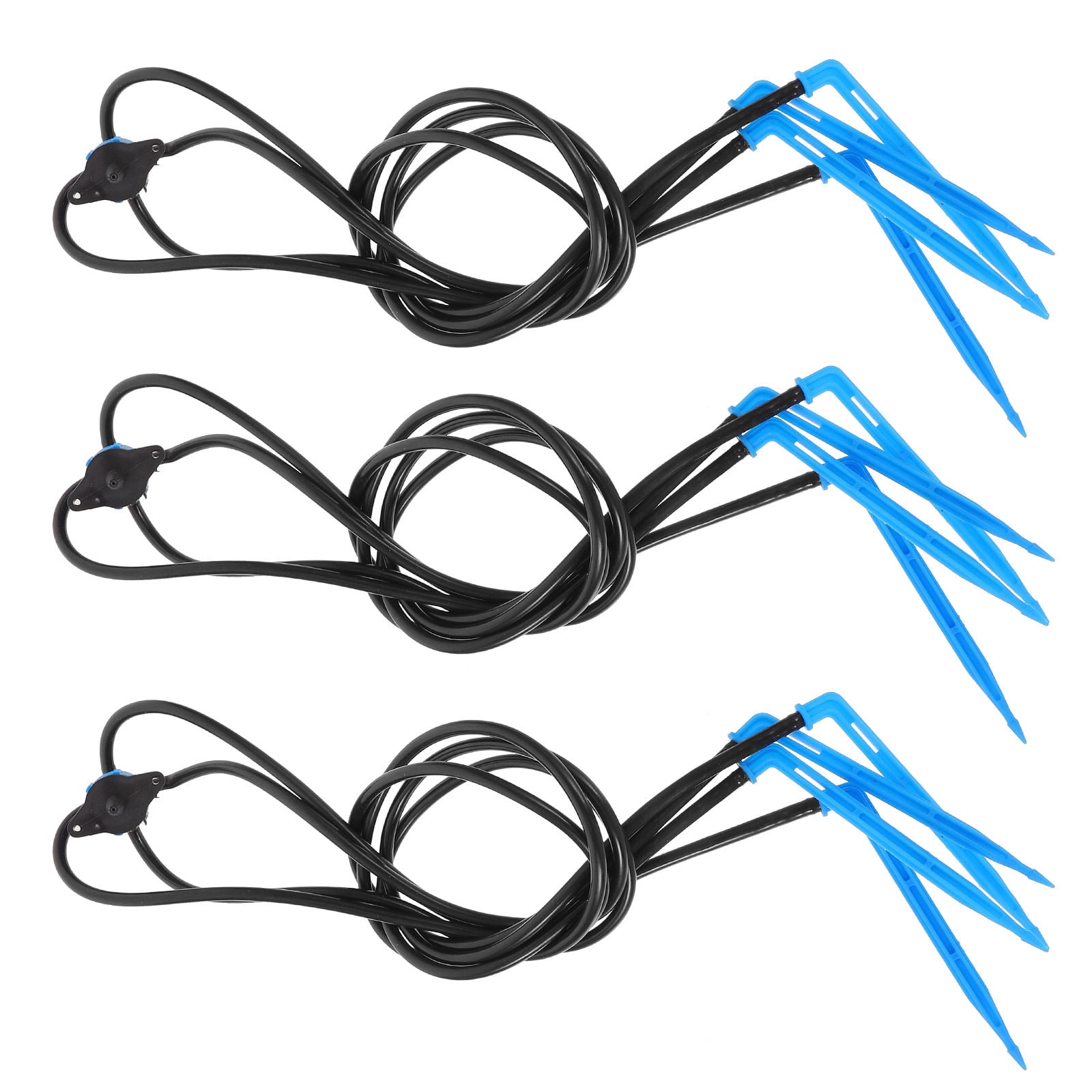 QIFULL 10Pcs Water Current Stabilizer Irrigation Spray Nozzle Blue Pressure Compensated for Garden Lawn Agriculture