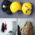 thumbnail image 2 of EBaokuup 6 Set Helmet Holder - Wall Mounted Motorbike Helmet Storage Rack with Mounting Screws (6 Hooks + 12 Screws), 2 of 6