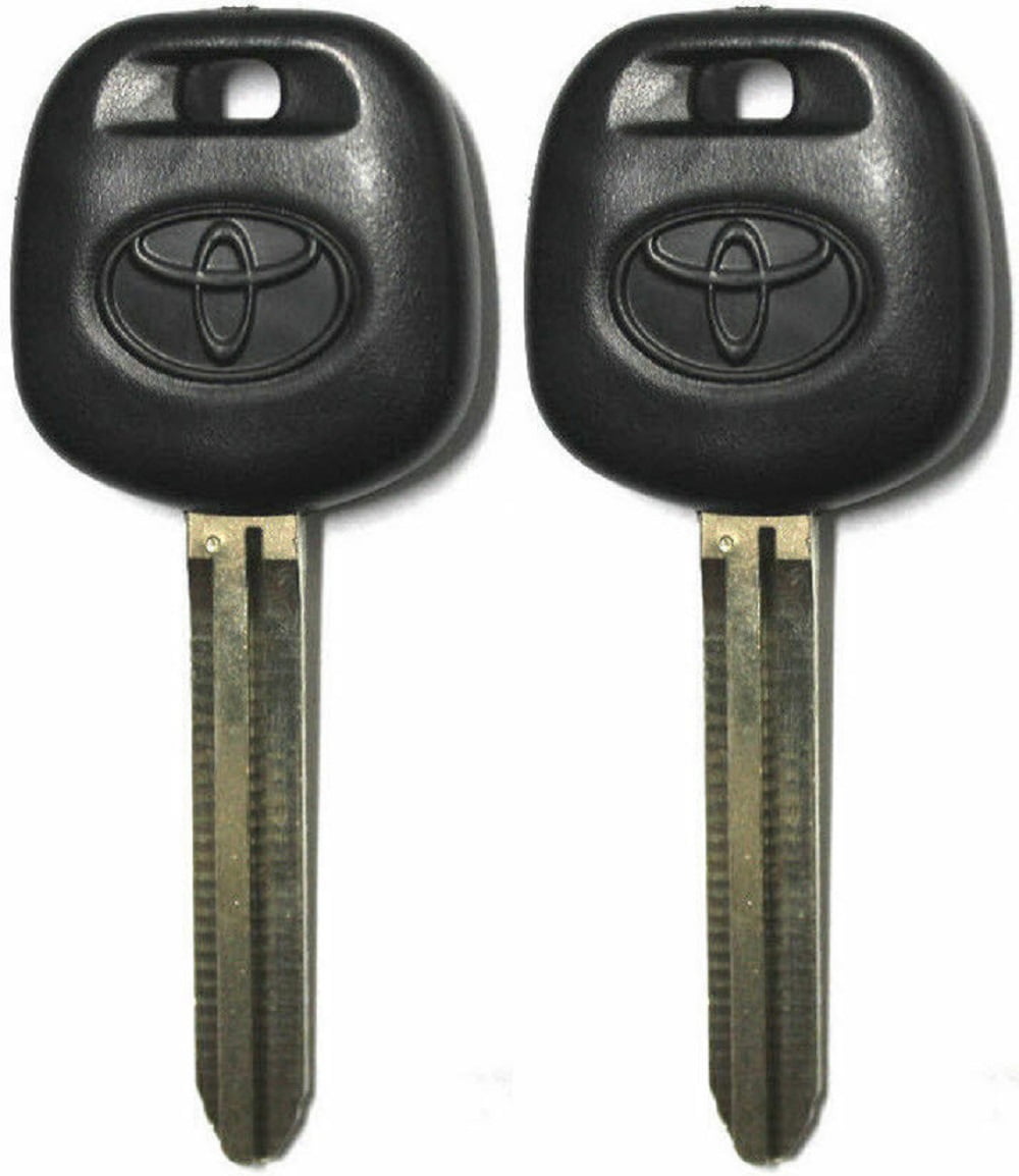 New Toyota Replacement Uncut Transponder Chip Alarm Ignition Key Blade TOY43AT4