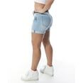 thumbnail image 4 of Dollhouse Women's Juniors Destructed Belted Short, 4 of 4
