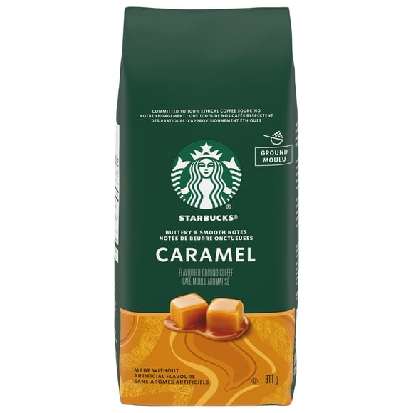 STARBUCKS Caramel Flavoured Ground Coffee Bag