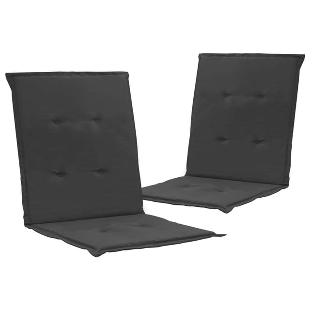 Cojines para Silla de Jardín Casafoyer Antracita 100% Poliéster