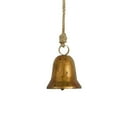 thumbnail image 2 of Suncoda Christmas Bells, Christmas Bell Rope Trumpet Bell Shabby Style Metal Hanging Giant Cow Bell Decoration, Christmas Ornaments 5.7"x4.0", 2 of 6