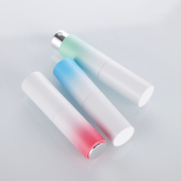 Botella atomizadora de Perfume de 8ML para viajes (9 uds), dispensador vacío, pulverizador portátil, botellas de Perfume recargables de viaje, Mini