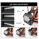 thumbnail image 3 of Soidarity Luces para correr Lámpara de advertencia portátil Recargable Linterna para exteriores Camping Senderismo Correr Haz de luz Seguridad nocturna Estufas de camping Soidarity OD029589-01, 3 of 6