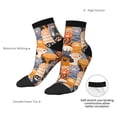 thumbnail image 6 of Pofeuu Cute Cat Paw Print 30cm Socks, Adult Running Hiking Socks for Youth and Adult, 6 of 7